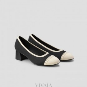  VIVAIA tykke hæler med rund tå (Julie 1.0) Høye sko svart beige