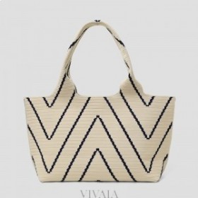  VIVAIA Wallace Tote-Chevron håndveske Chevron