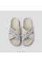  VIVAIA Criss Cross Straps Slides (Natalia) Sandały Niebieskie
