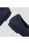  VIVAIA Okrągłe Płaskie Buty (Claire) + Free Bow Płaskie Buty Granatowe