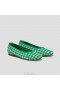 VIVAIA Square Cap V-Cut Flats (Margot 2.0) Płaskie buty w kolorze zielonym