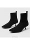  VIVAIA Buty na obcasie typu kociak z szpiczastym czubkiem (Naomi) Buty czarne