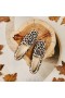  Mokasyny VIVAIA Squared Cap Terry Knit Dark Leopard