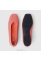 VIVAIA Square Cap V-Cut Flats Płaskie buty Koralowo-pomarańczowe