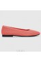  VIVAIA Square Cap V-Cut Flats Płaskie buty Koralowo-pomarańczowe