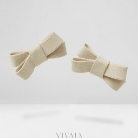  VIVAIA Kokardy zdejmowane - ADDIE DIY Charms White