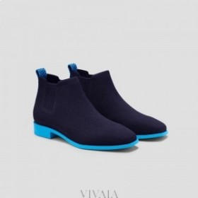  VIVAIA Square Cap Wodoodporne Botki Do Kostki (Ryan Pro) Buty Granatowe Błękitne