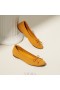  VIVAIA Almond Cap Bow Flats (Tiana) Flat Shoes Galben