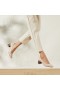 VIVAIA Almond Cap Block Heel (Tamia Block Heel) Pantofi înalți Almond