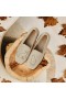  VIVAIA Loafers din tricot cu șapcă pătrată Latte - Cat