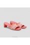  VIVAIA Sandale cu toc bloc cu șapcă pătrată (Juliet Pro) Sandale Coral
