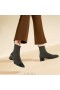  Cizme VIVAIA cu șapcă pătrată hidrofugă (Madison) Ghete Dark Olive Green Black