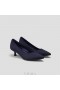  Pantofi înalți VIVAIA cu vârf ascuțit Kitten Toe (Scarlett) Navy