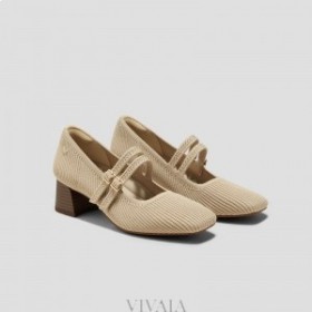  VIVAIA Tocuri Mary-Jane cu vârf pătrat (Melody Pro Mary-Jane) Tocuri înalte Nude Peach