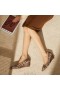  Vysoké topánky VIVAIA Pointed Cap Wedge (Aria Wedge Pro) Dark Leopard