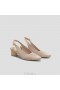 Sandále VIVAIA Pointed Toe Slingback Sandále (Leah Pro) Mandľové sandále