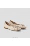  VIVAIA Mandľová čiapka Knotted Flats (Bibi) Ploché topánky Mandľové