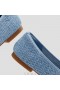  Štvorcové topánky VIVAIA V-Cut (Margot 2.0) Ploché topánky Denim Crochet