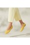  VIVAIA Square Cap V-Cut Flats (Margot 2.0) Ploché topánky Lemon