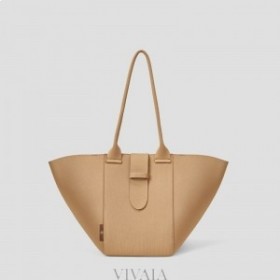  Kabelka VIVAIA Isabella-Khaki Hnedá Kabelka Khaki Brown