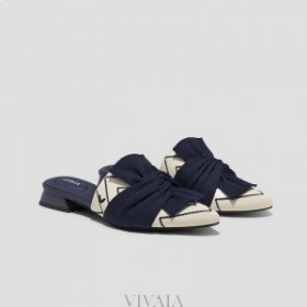  Sandále VIVAIA Pointed-Toe Knot (Yaffa Pro) Sandále biele
