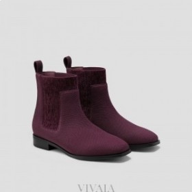  Vodoodpudivé členkové čižmy VIVAIA Square Cap (Riley Pro) Čižmy tmavé