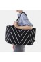  VIVAIA Wallace Tote-Dark Chevron 핸드백 Dark