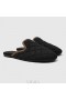  VIVAIA Okrugla kapa Quilted Mules Mules Crne