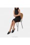  VIVAIA Okrugla kapa Quilted Mules Mules Crne