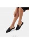  VIVAIA Okrugla kapa Quilted Mules Mules Crne