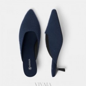  VIVAIA Marine Blue Wedge Cipele Plave