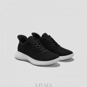  VIVAIA Unisex tenisice (VIVAIA Urban) - mrežaste tenisice crno-bijele