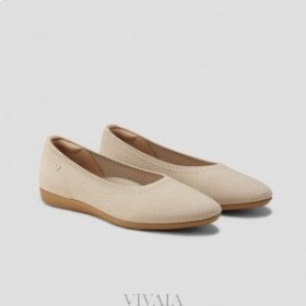  VIVAIA tenisice za trčanje Almond Cap Flats (Tamia Walker) Ravne cipele Almond