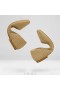  VIVAIA Square-Toe V-Cut Flats (Margot 2.0) Platta skor Tan Woven