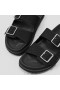 VIVAIA Dual Justerbar Spänne Slides (Nikki) Sandaler Svart