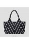  VIVAIA Wallace Tote-Dark Chevron Handväska Mörk