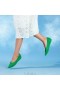 VIVAIA löparskor Pointed-Ballet Flats (Aria Walker) Platta skor Gröna