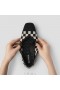 VIVAIA löparskor Square Cap V-Cut Flats (Margot Walker) Flat Shoes Checker