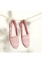  VIVAIA Round-Toe Stripe Loafers Rosa