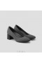 VIVAIA Almond Cap Block Heel (Tamia Block Heel) Höga skor Grå