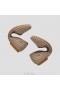  VIVAIA Square Cap V-Cut Flats (Margot 2.0) Platta skor Espresso Houndstooth
