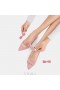  VIVAIA Spisspets Rosett Flats Platta Skor Rosa