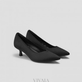  VIVAIA Kitten Heels (Scarlett) Höga Skor Svarta