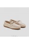 VIVAIA Kare Başlıklı Loafer'lar (Jackie) Badem
