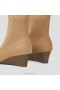  VIVAIA Kare Başlıklı Su Geçirmez Botlar (Margot Wedge Bootie) Botlar Hindistan Cevizi