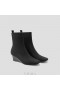  VIVAIA Kare Başlıklı Su Geçirmez Botlar (Margot Wedge Bootie) Botlar Siyah