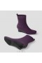  VIVAIA Kare Başlıklı Su Geçirmez Botlar (Margot Wedge Bootie) Botlar Patlıcan