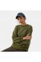  VIVAIA Büyük Boy Sweatshirt-Zeytin Yeşili Sweatshirtler Yeşil
