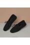  Mocasines con puntera cuadrada VIVAIA (Jackie) Zapatos bajos negros