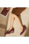  Zapatos de cuña VIVAIA Almond Cap Wedge (Tamia Wedge Pro) Burdeos